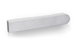 Passfeder Form AB rund- und geradstirnig nach DIN-Norm