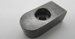 Passfeder Form CD mit kombinierter Stirnform und Bohrung