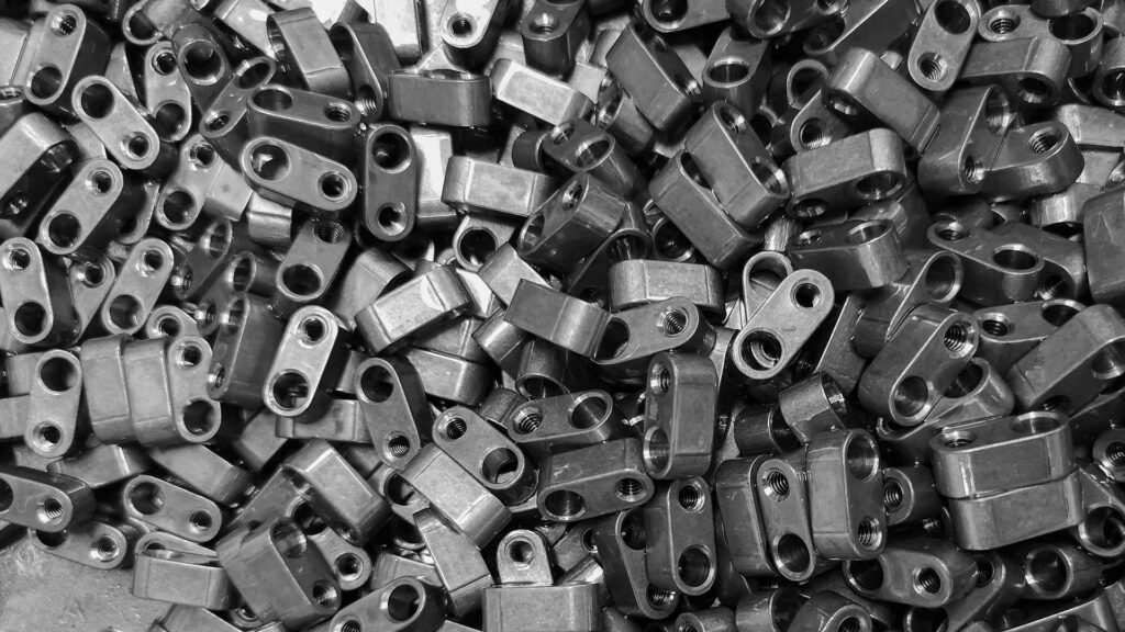 CNC-gefräste Verbindungselemente mit Innengewinde aus Metall