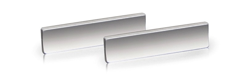 Hohlkeile mit gerader Nut für formschlüssige Verbindungen